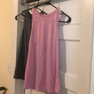 Lululemon pair of all tied up tanks.
